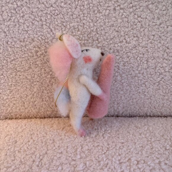 Felt Unicorn Christmas Ornament - Picture 4 of 4